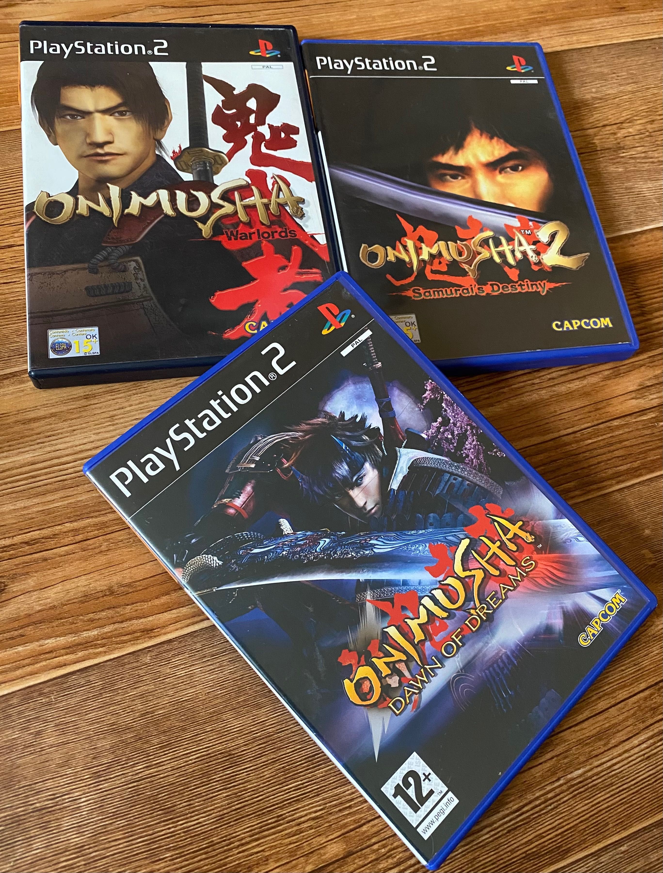 Sony PS2: Mortal Kombat, Godzilla, Punisher, X-Men, Evil Dead, Manhunt