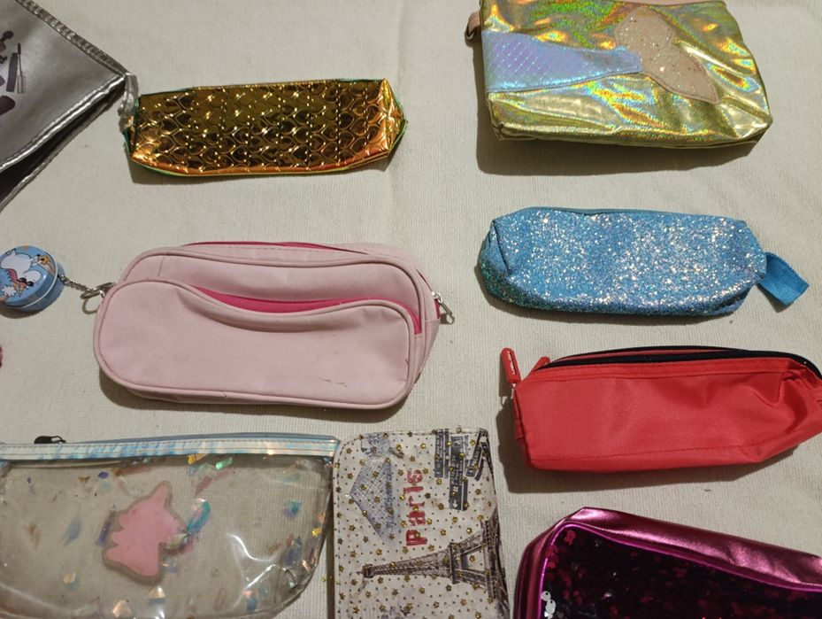 Пеналы для девочки, косметички, кошельки одним лотом