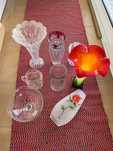 Vários Vasos de decoração em vidro