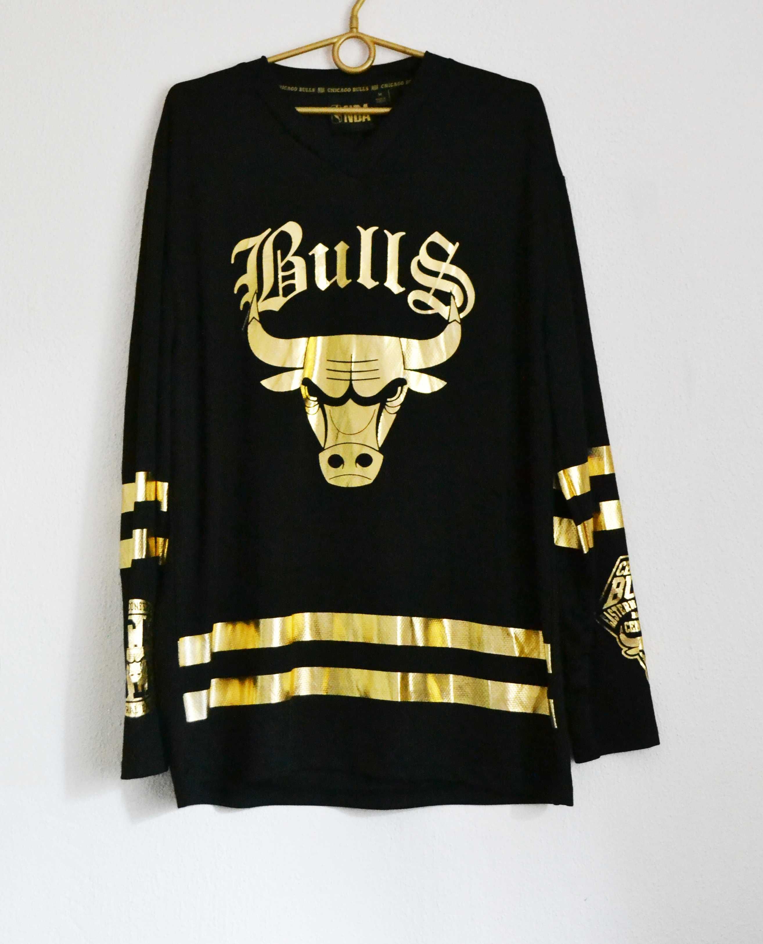 Czarna bluza CHICAGO BULLS  NBA - nowa bez metki