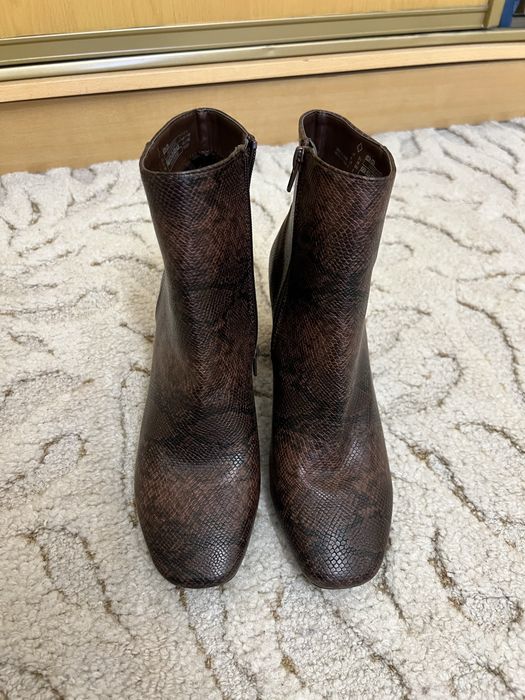 Черевики F&F ботільйони шоколадні 39 розмір