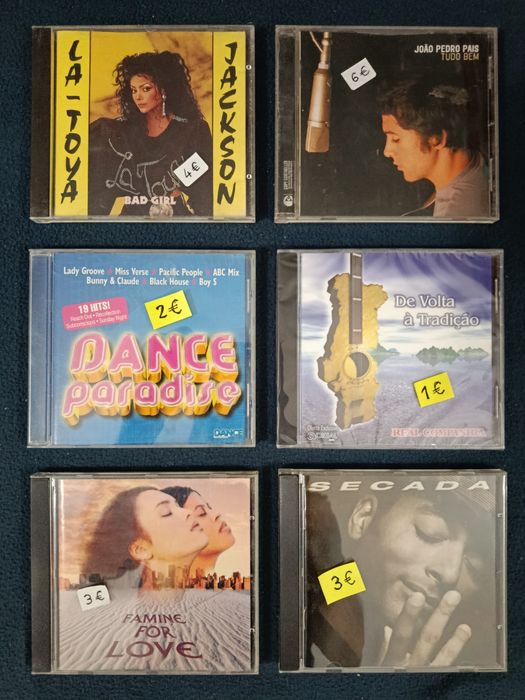 Lote de 48 CD's ( os melhores l )