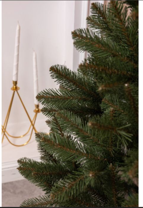 Штучна ялинка Делюкс 1,5 м зелена та блакитна