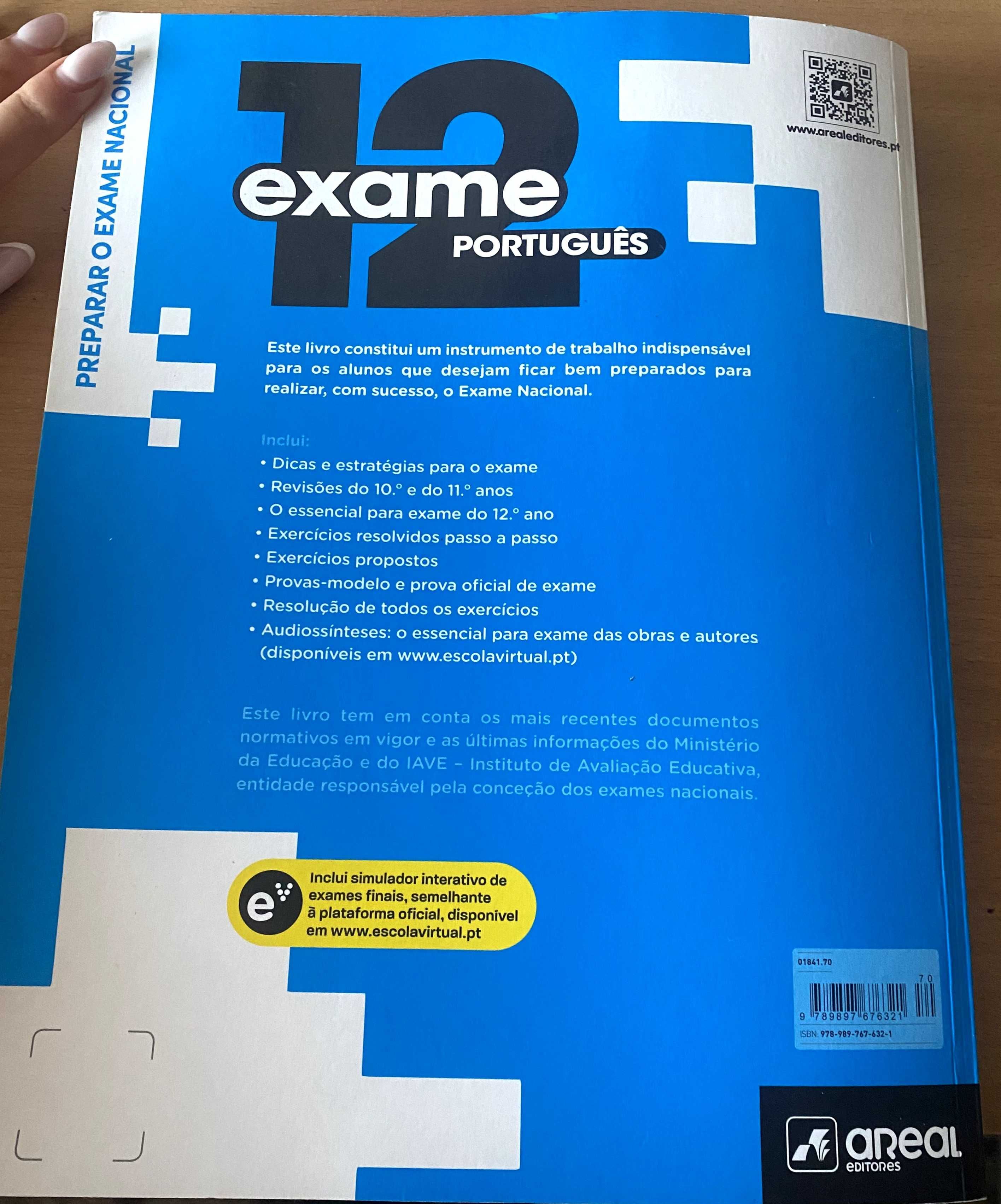 Exame 12º Portugues 2024, Areal