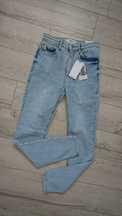 Nowe jasne jeansy damskie mango S 36 skinny slim z wysokim stanem