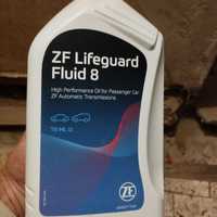Масло трансмиссии в акпп, ZF Lifeguard Fluid 8 1 литр