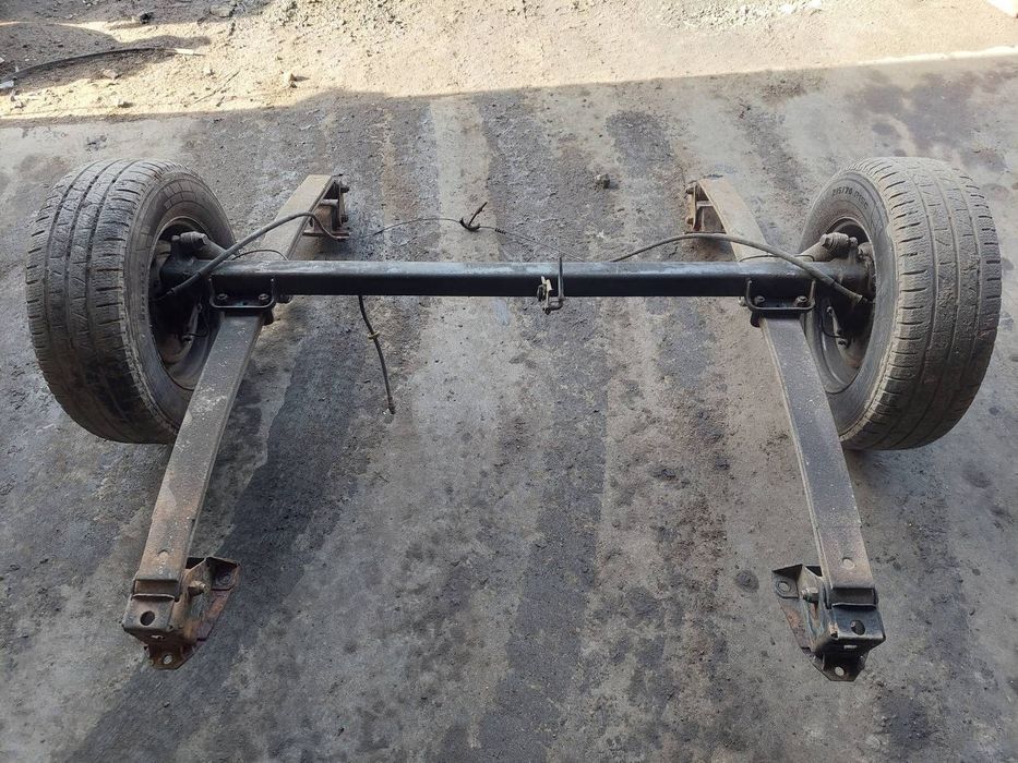 OŚ BELKA ZAWIESZENIA TYŁ RESORY KOŁA NA PRZYCZEPKĘ DUCATO II BOXER I