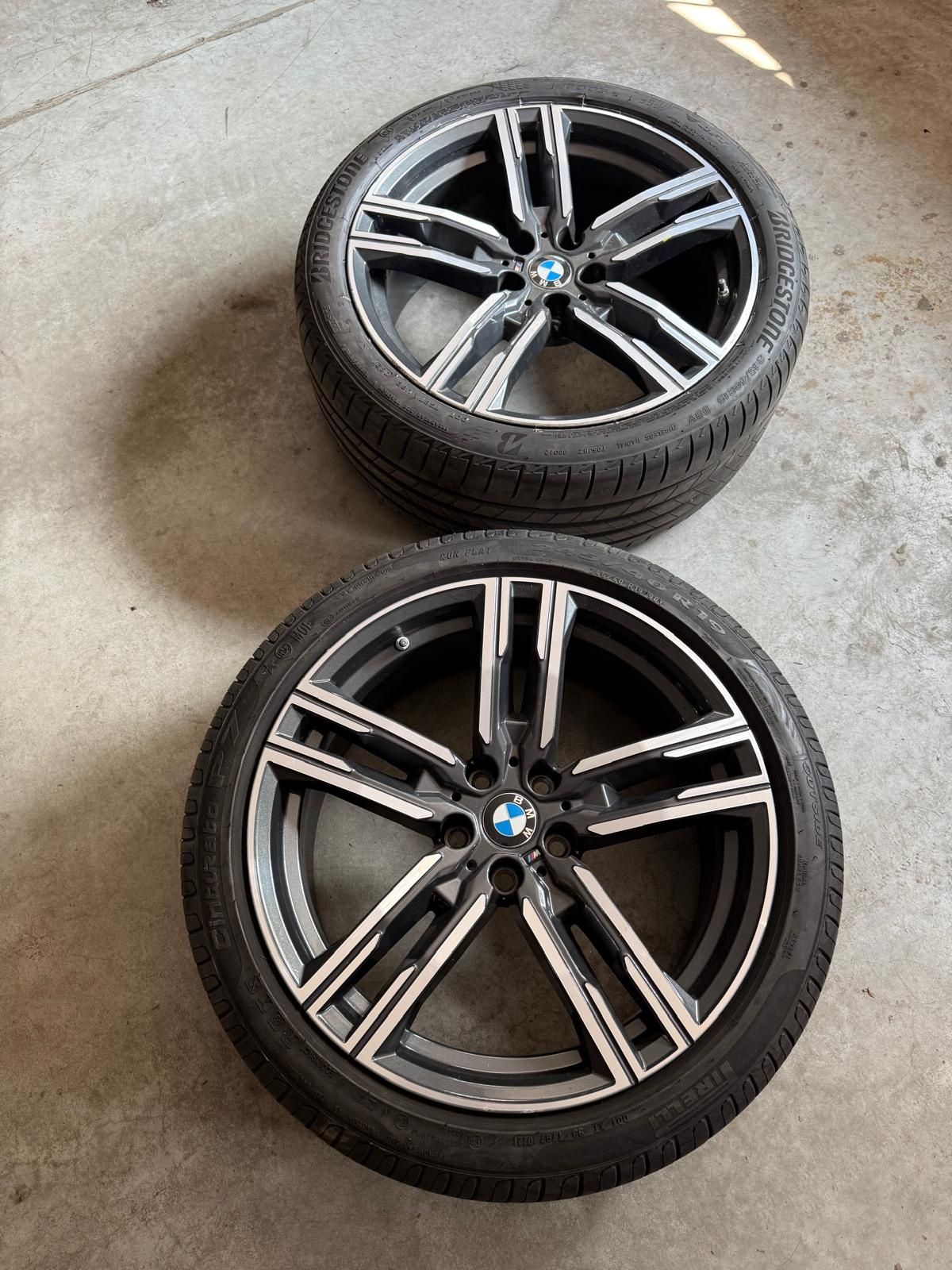 4x opony Pirelli 245/40 R19 98Y + 4 felgi  oryginalne aluminiowe bmw 8
