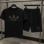 Чоловічий спортивний костюм Adidas (футболка та шорти)