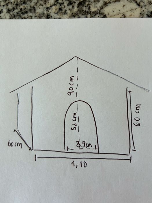 Casota para Cão de Grande Porte – Como Nova!