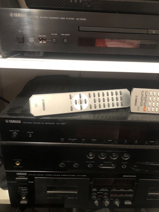 Anplituner Yamaha RX-V667+Yamaha CD+Yamaha Magnetofon