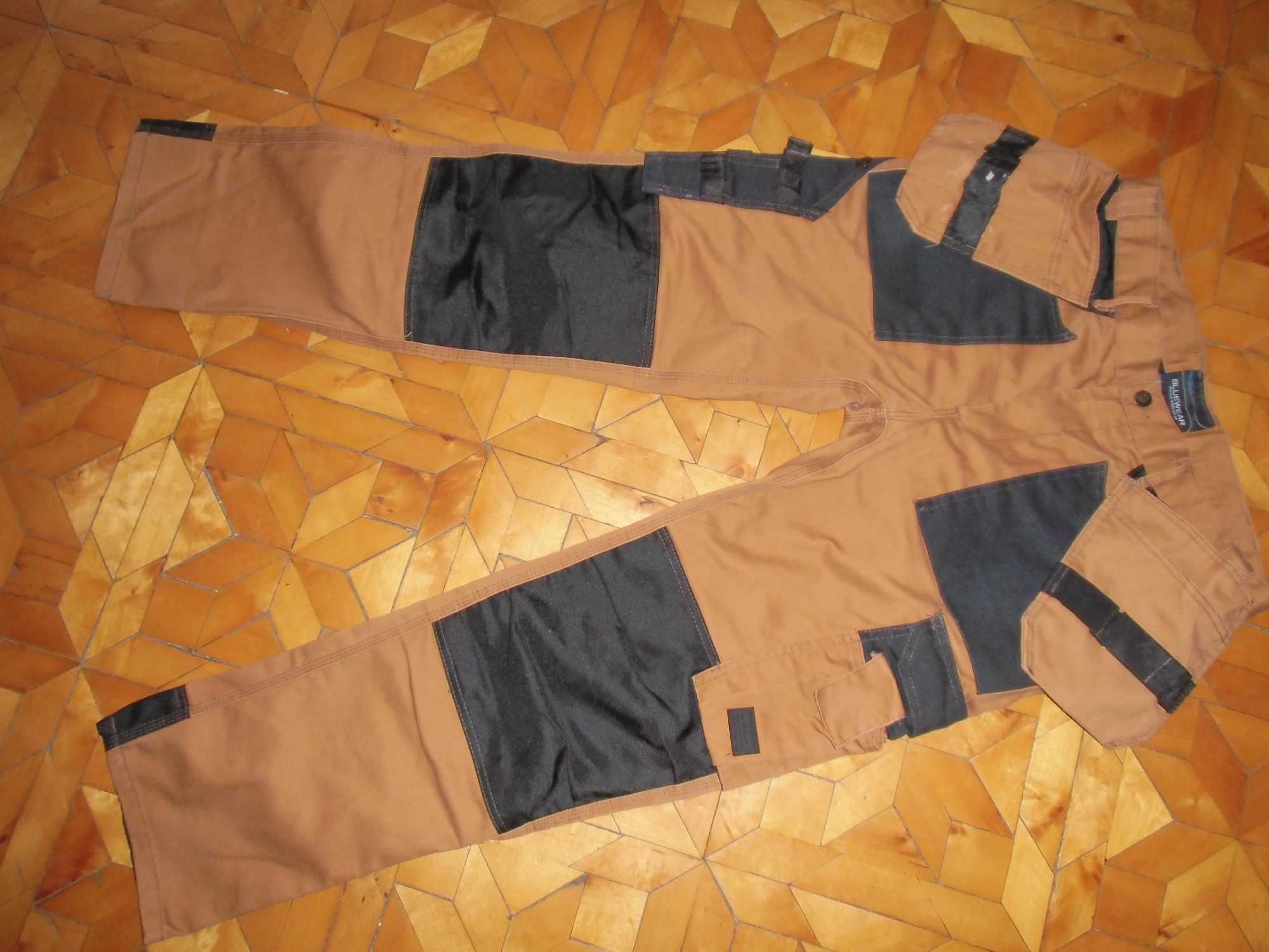 Szweckie spodnie robocze monterskie roz 52