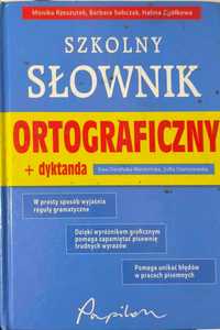 Szkolny słownik ortograficzny + dyktanda, Ewa Owsińska-Miedzińska