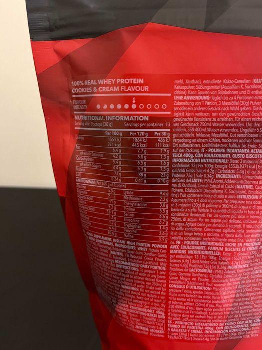 100% Real Whey Protein PROZIS