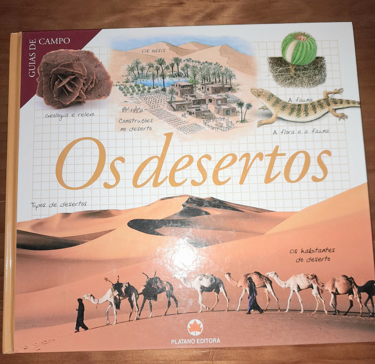 Livro juvenil sobre Os Desertos