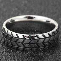 Мужское кольцо бижутерия шина покрышка колец каблучка