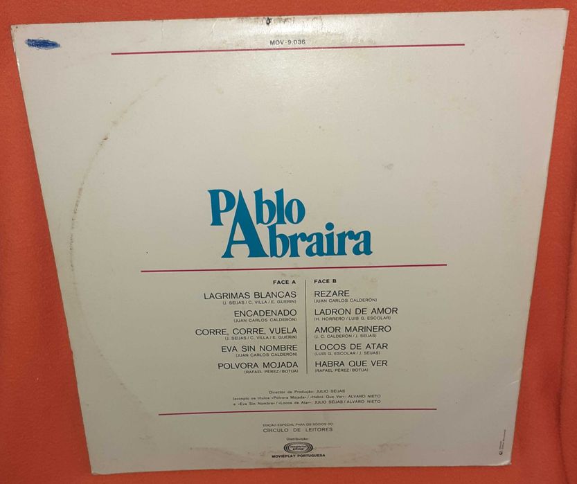 Disco Vinil - Pablo Abraira