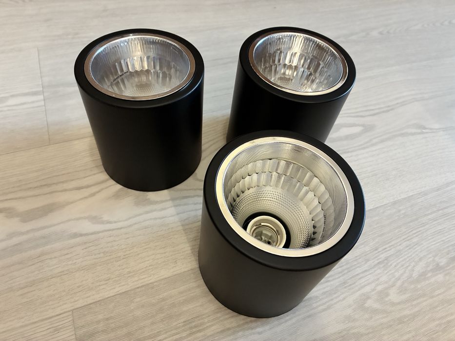 oprawa sufitowa natynkowa JUPITER 13 BLACK firmy POLUX