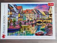 Sprzedam puzzle Trefl: Colmar, Francja, 2000 elementów
