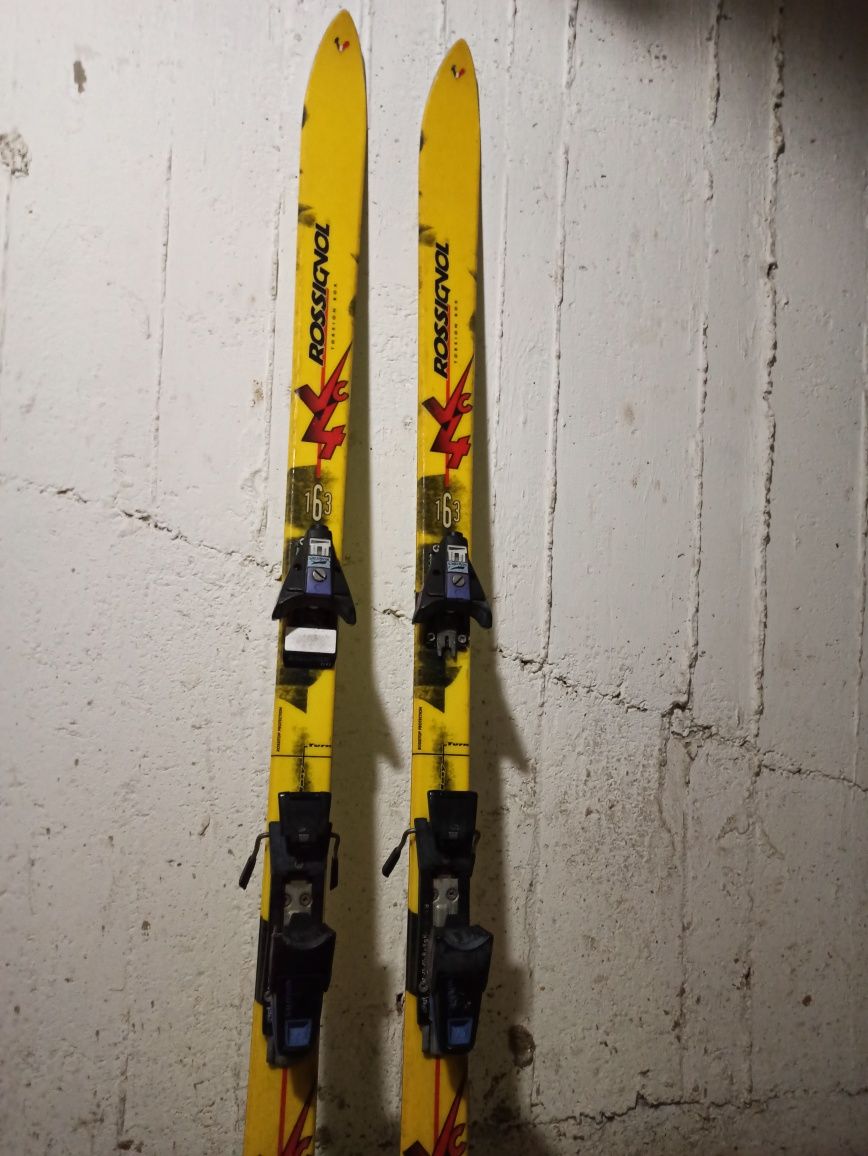 Narty Rossignol 163cm "frytki"