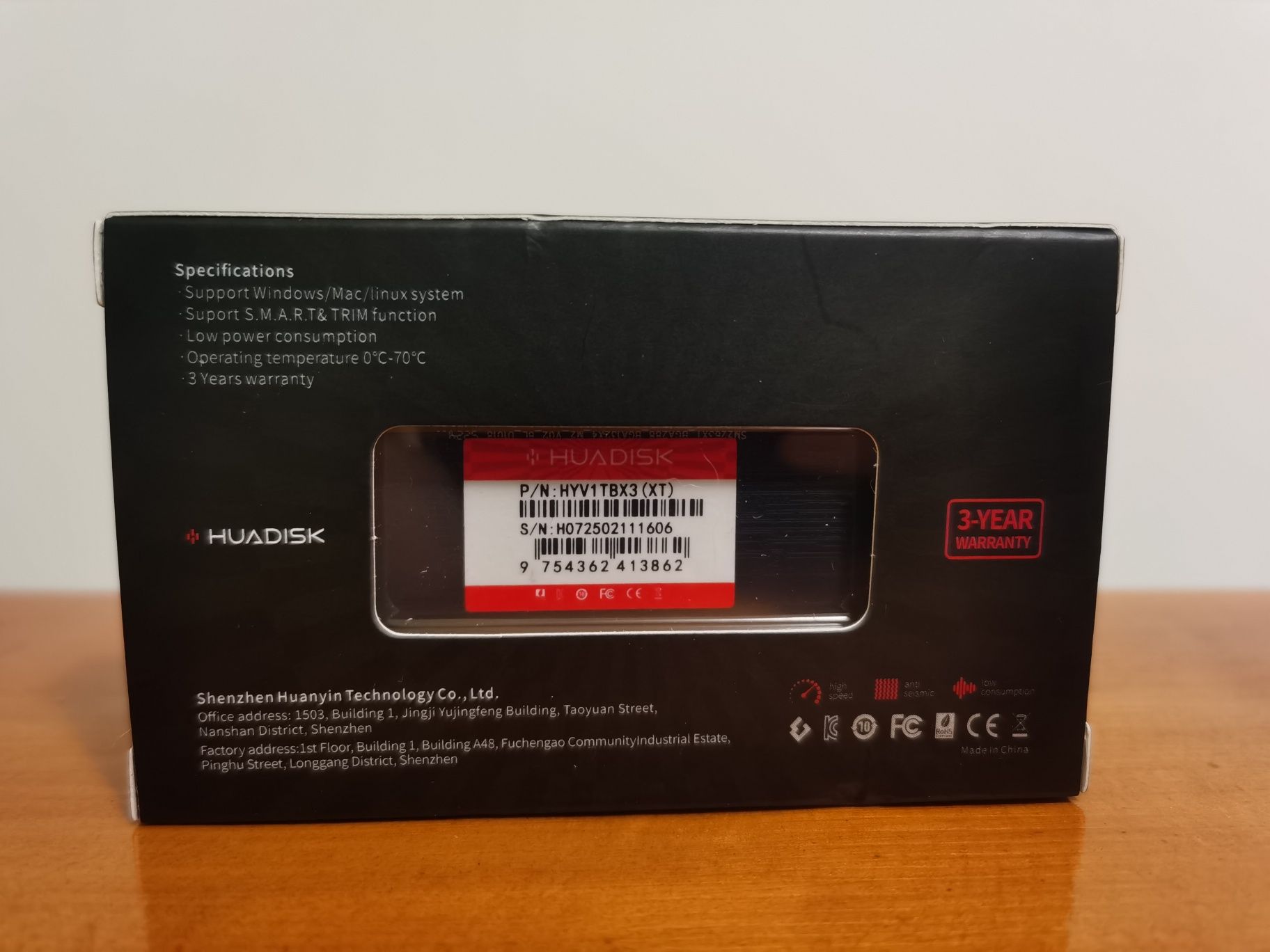 512Gb 1Tb NVMe TLC m.2 SSD Huadisk SouthernFirst series