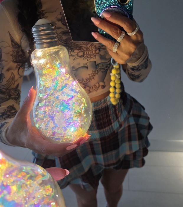 Ozdoba  led baterie żarówka oryginalna zjawiskowa świąteczna