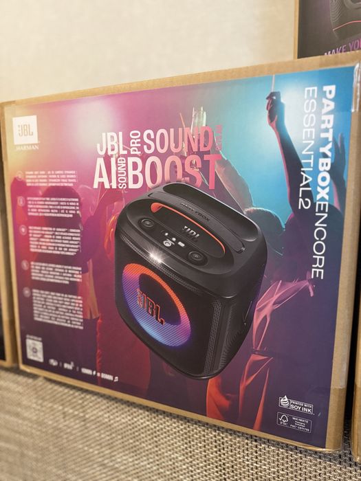 JBL PartyBox Encore 2 essential NOWY glosnik akumulatorowy i sieciowy