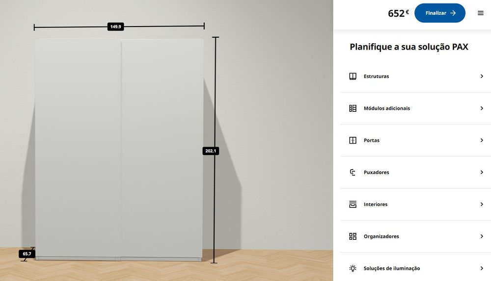 Guarda-roupa ikea