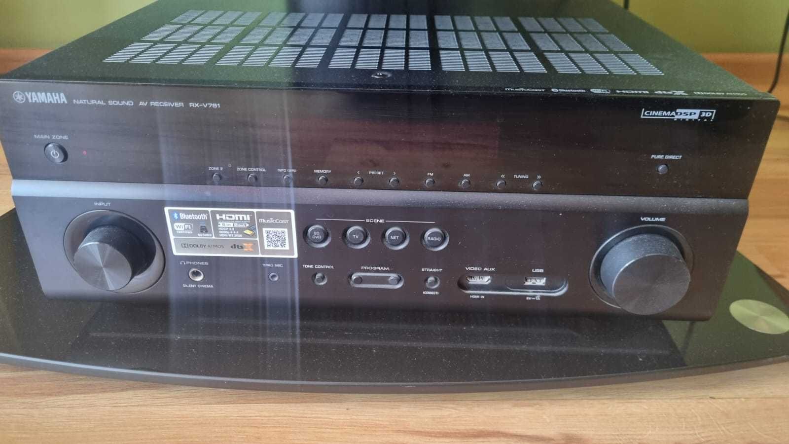 Kino domowe Yamaha RX-V781+AudioPro Avanto+BDP160+Yamaha NS-SW300-WLKP