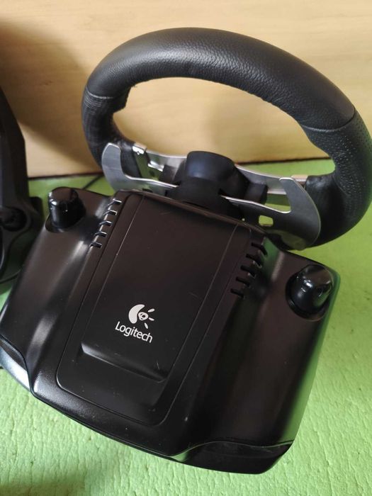 Кермо руль 900градусів Logitech G27. Ручка кпп ETS опційно