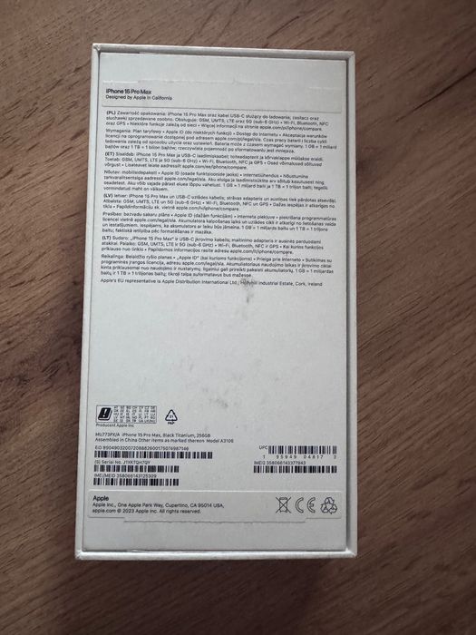 iPhone 15 Pro Max 256 GB