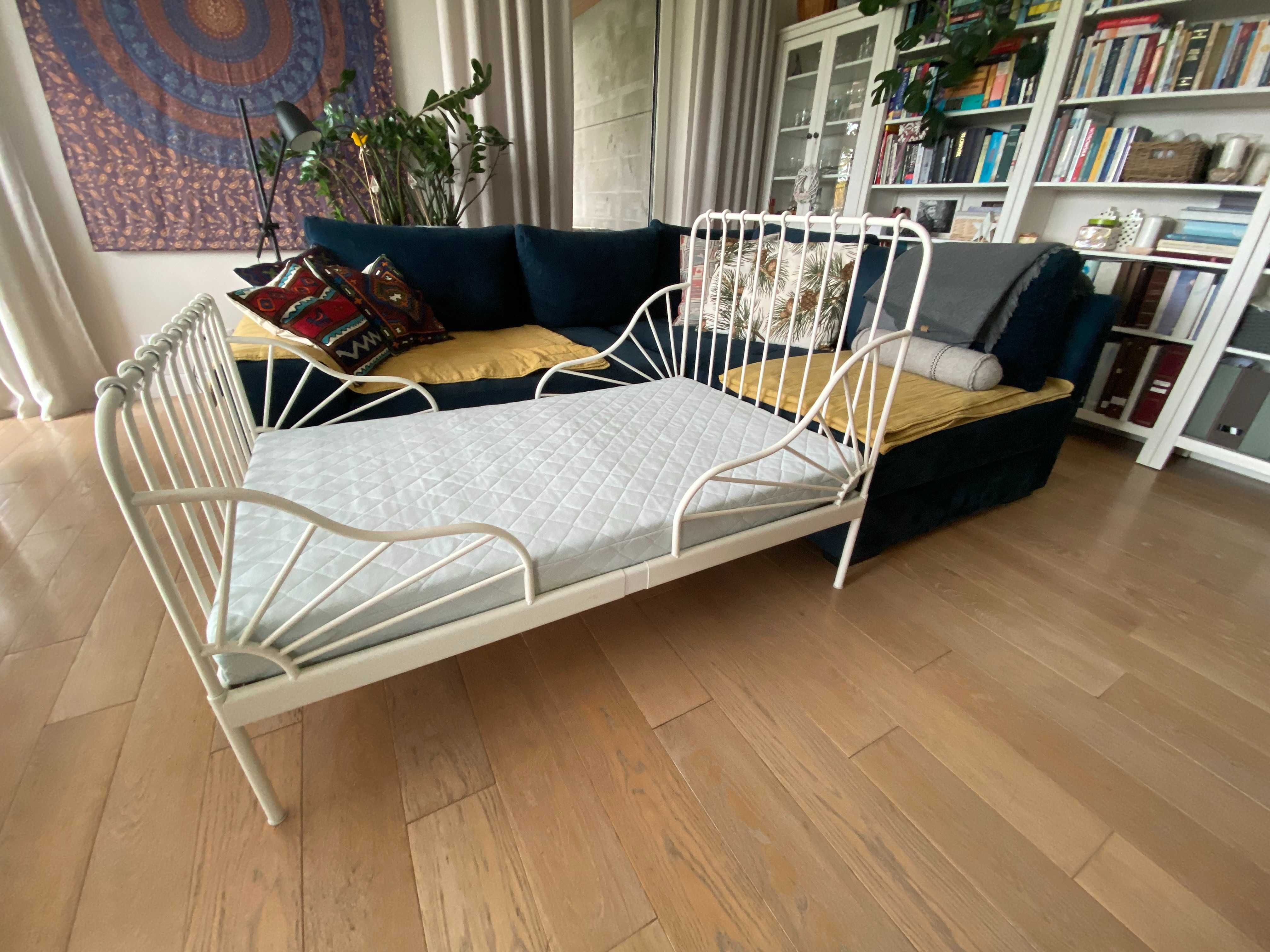 Łóżko dla dziecka IKEA MINNEN z materacem VIMSIG
