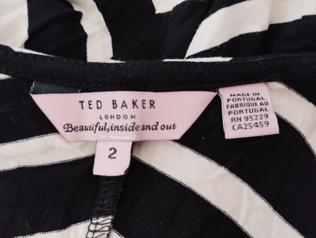 Платье в полоску Ted Baker сарафан платье плиссе кружево