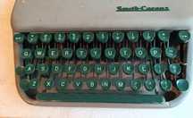 Stara maszyna do pisania SMITH -CORONA Skyriter z lat '50. USA