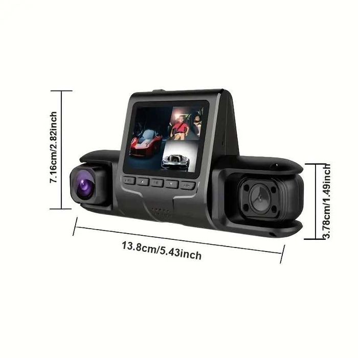 Відеореєстратор Baideluo Y30 HD 1080P двосторонній автомобільний DVR