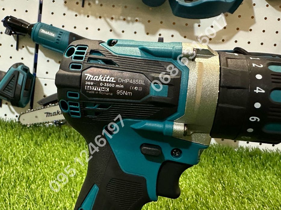 Шурупокрут Makita DHP485Bl 95Nm каркас безщеточный шурупокрут реверс
