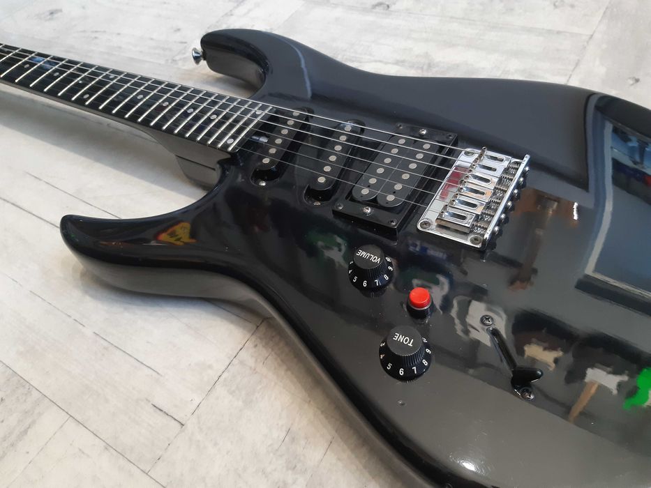 Leworęczna Gitara MEG EMP guitars - Black -LH- wysyłka Gratis -zamiana