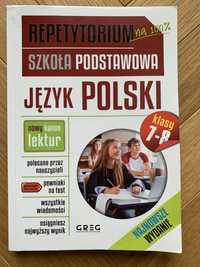 Repetytorium j.polski klasy 7-8 GREG szkola podatawowa