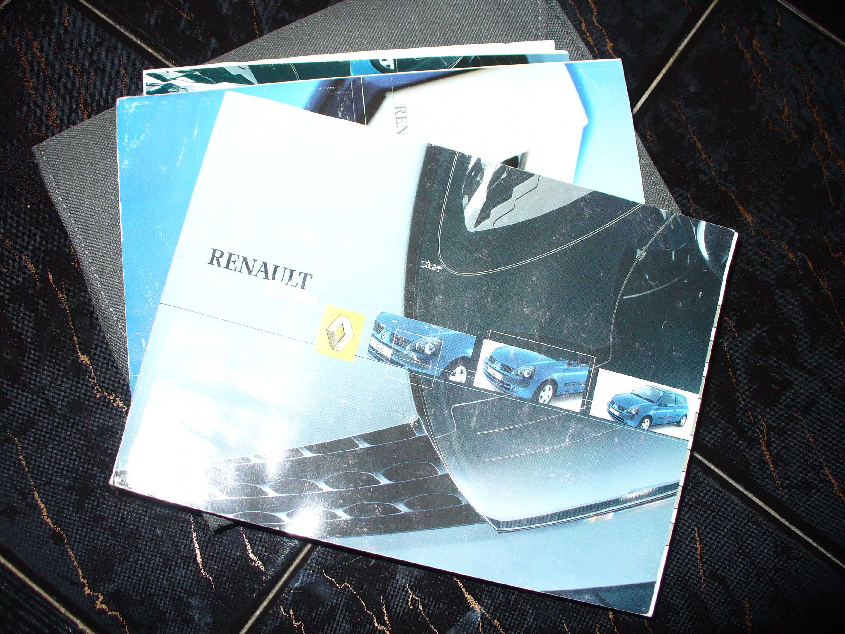 Książka instrukcja obsługi Renault Clio
