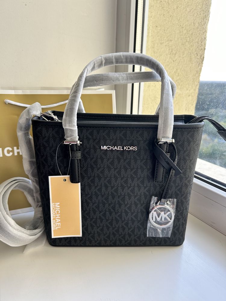 Сумка michael kors jet set travel extra small logo