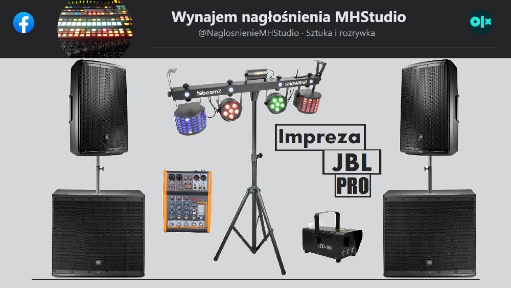 Nagłośnienie Wynajem nagłośnienia Nagłośnienie do wynajęcia Głośniki