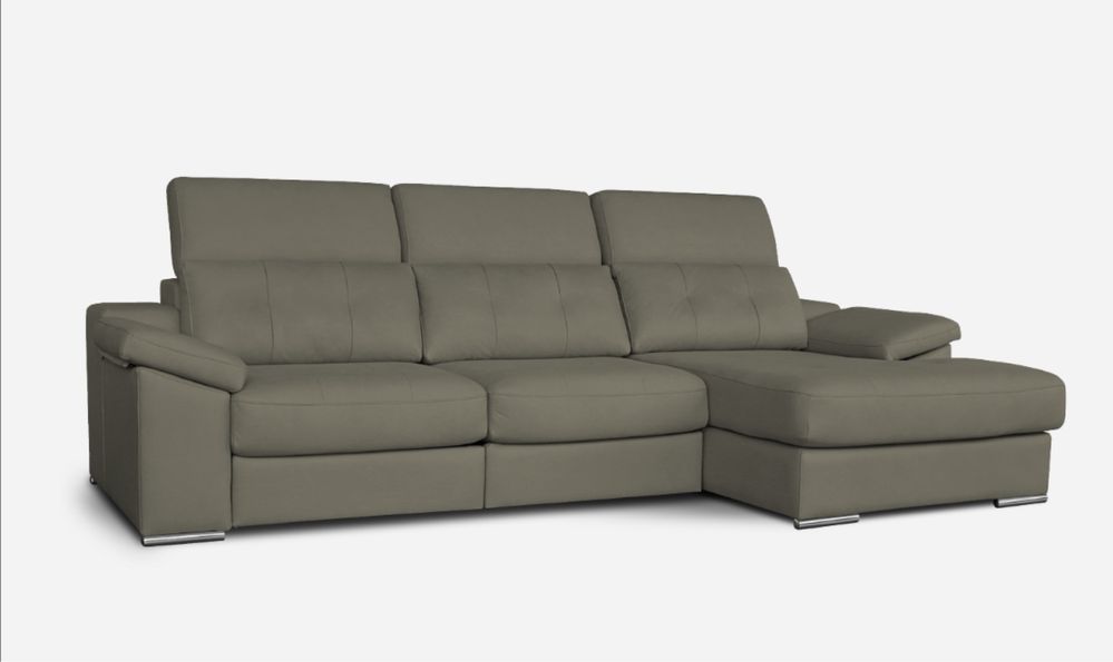 Sofa com 3 chaise longs em microfibras
