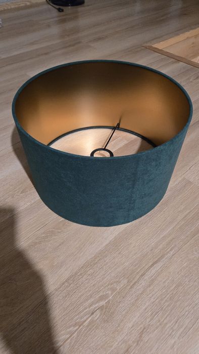 Abażur 40cm butelkowa zieleń