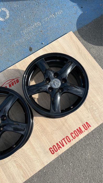 Goauto диски Honda 5/114,3 r16 et55 6,5j dia64,1 як нові чорний глянец