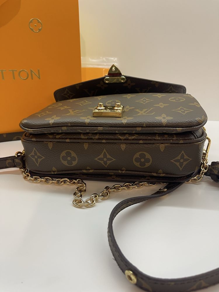 Женская сумка Louis Vuitton east west metis/жіноча сумка ЛВ метіc міні