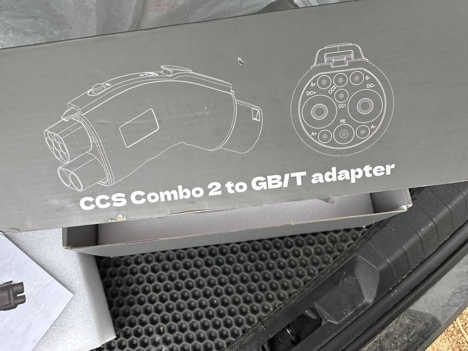 Оренда CCS2-GBT перехідника/адаптера (для зарядки китайських авто)
