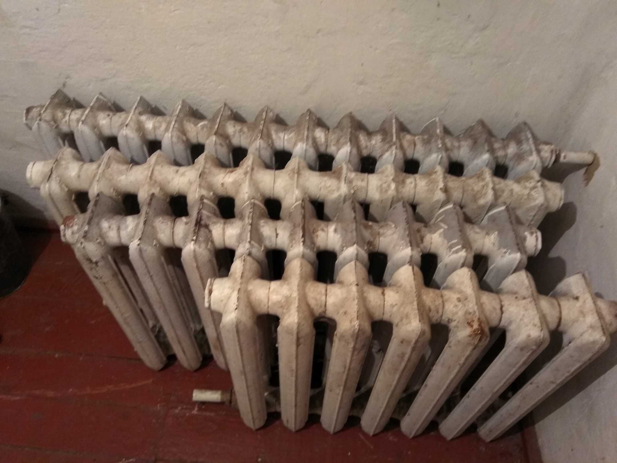 Батареи чугунные бу 5,7,9,10 секций