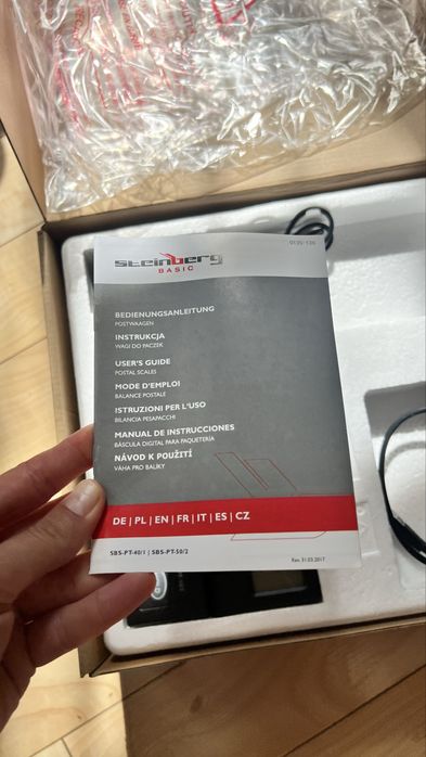 Steinberg Systems Waga platformowa pocztowa 50kg/2g