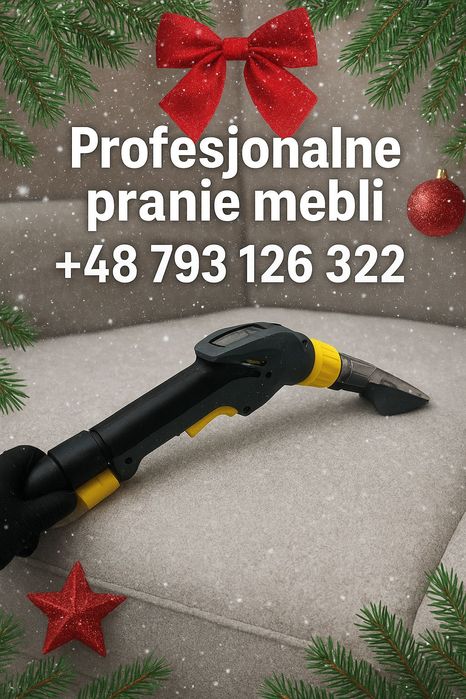 Pranie tapicerki meblowej