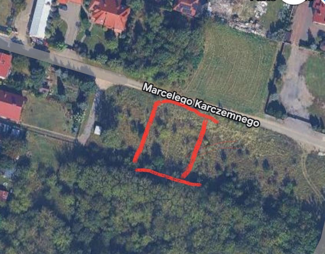 Sprzedam działkę w centrum Radomia przy ul. Karczemnego